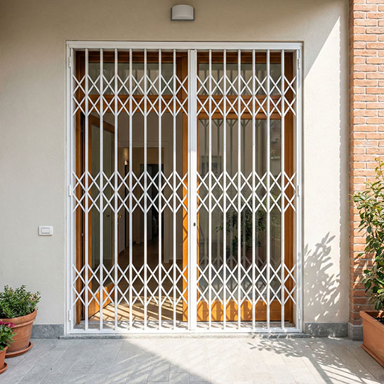 cancello di sicurezza estensibile per abitazione privata