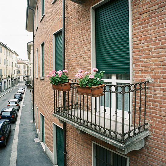 dettaglio tapparella porta finestra