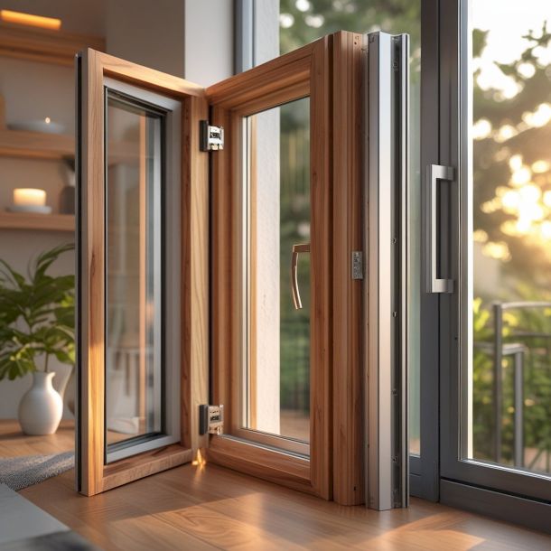 esempio serramento legno-alluminio di alta qualita